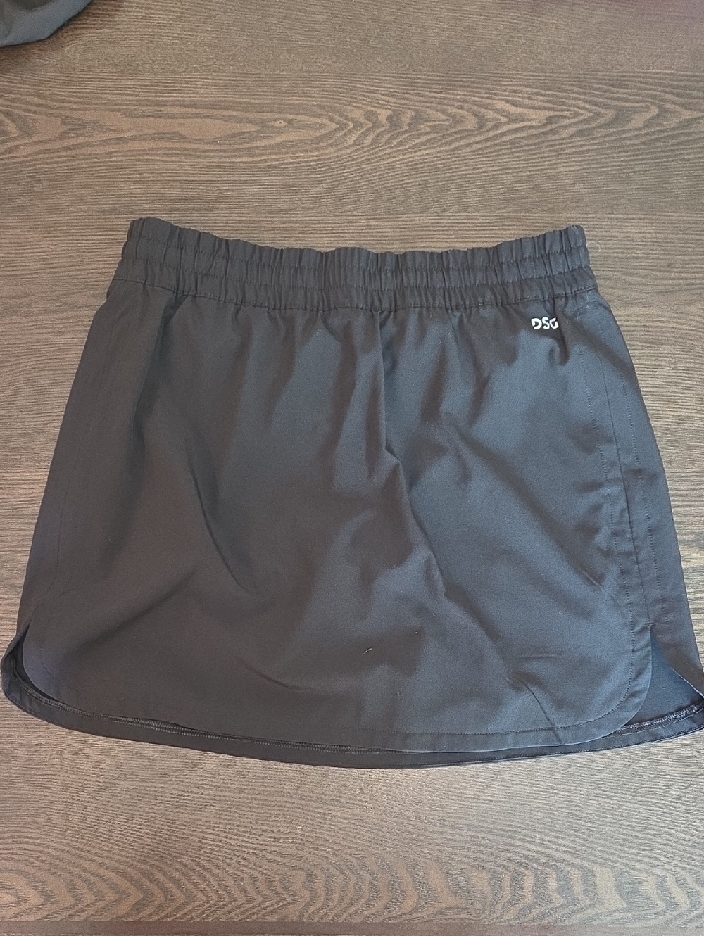 DSG Black Sport Skort with Elastic Waist